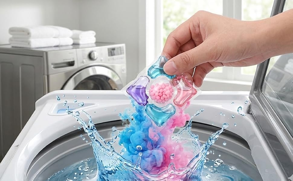 5-in-1 Dissolvable Magic Laundry Pods