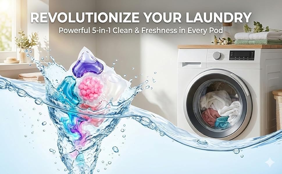 5 in 1 Laundry Pods