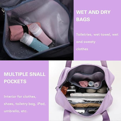 Foldable traveling bag ( Random Colors )