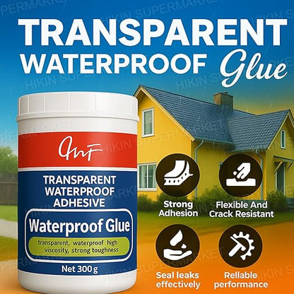 Transparent Waterproof Adhesive for Roof Leakage and Crack Sealing