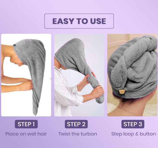 Hair Towel Wrap for Women