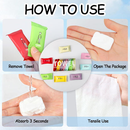 Disposable Compressed Towels Tablets