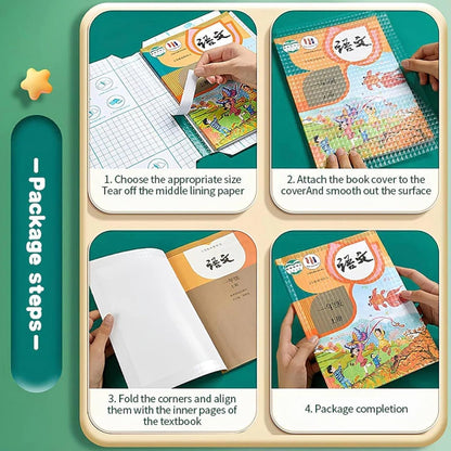 Transparent Book Cover Film Self-Adhesive