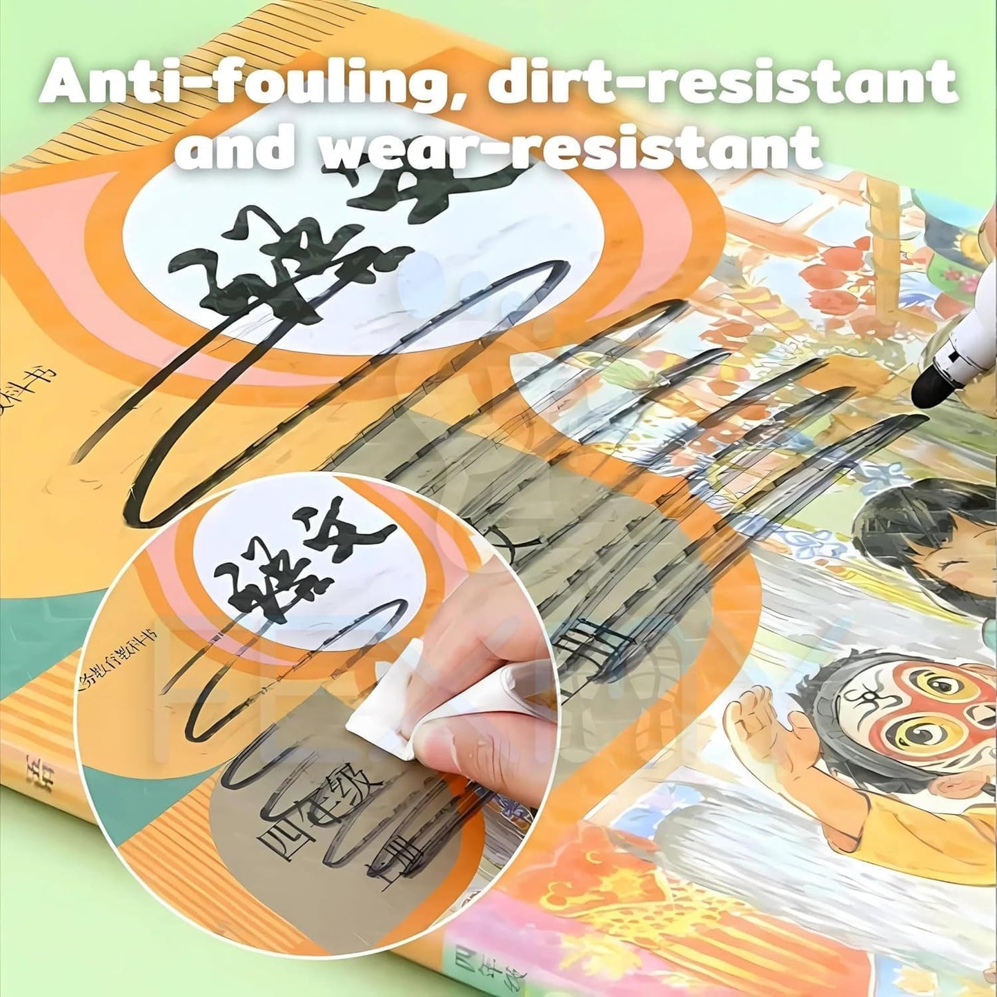 Transparent Book Cover Film Self-Adhesive