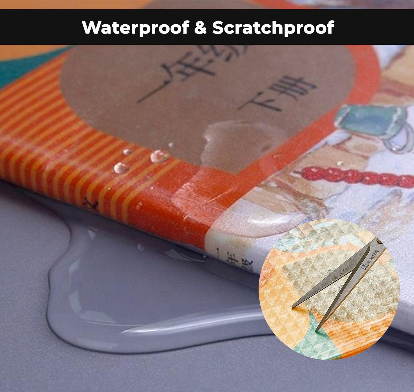 Transparent Book Cover Film Self-Adhesive
