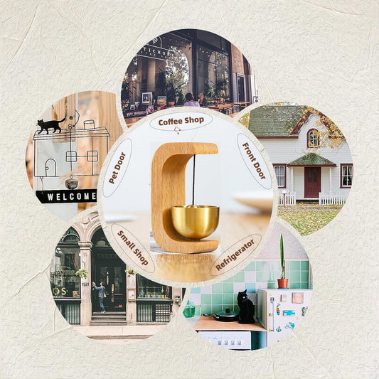 Wooden Magnetic Door Bell Chime